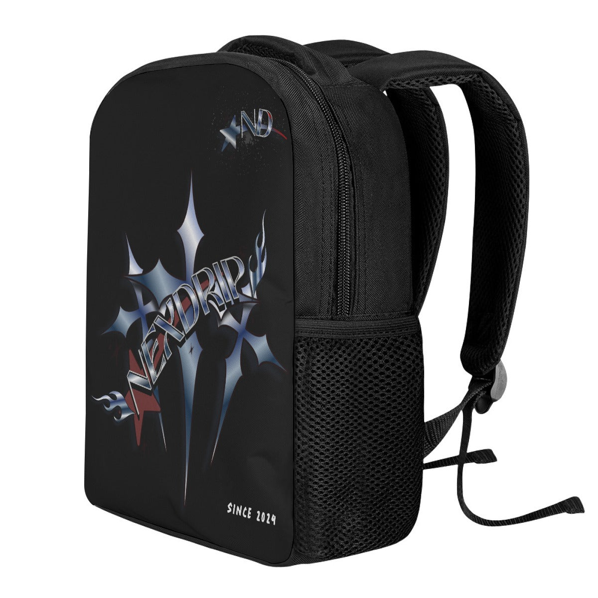 NEXDRIP Black Backpack Cross Design