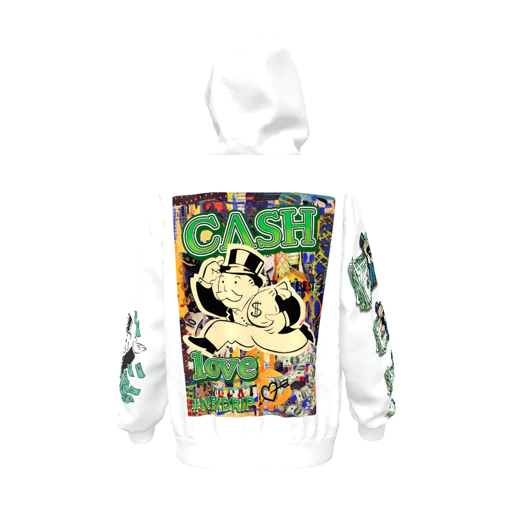 NEXDRIP White Hoodie LOVE MONEY!!!